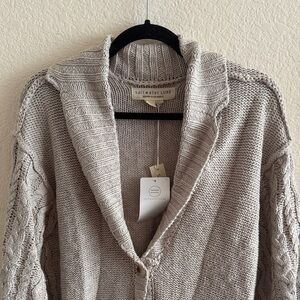 Saltwater Luxe Women's Beige Cardigan
